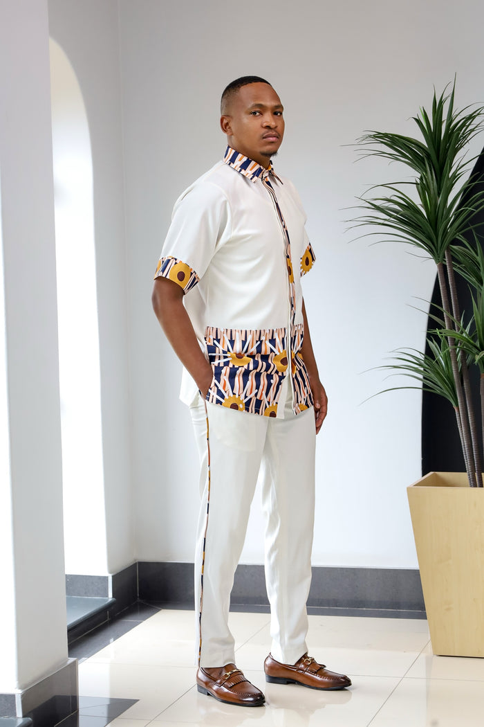 Fabrosanz: Tshwane Print Sunrise Shirt