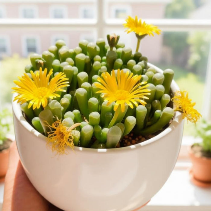 Fenestraria rhopalophylla / Baby Toes
