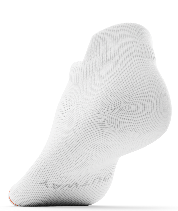 Flagship White Athletic Ankle Socks 6-Pack