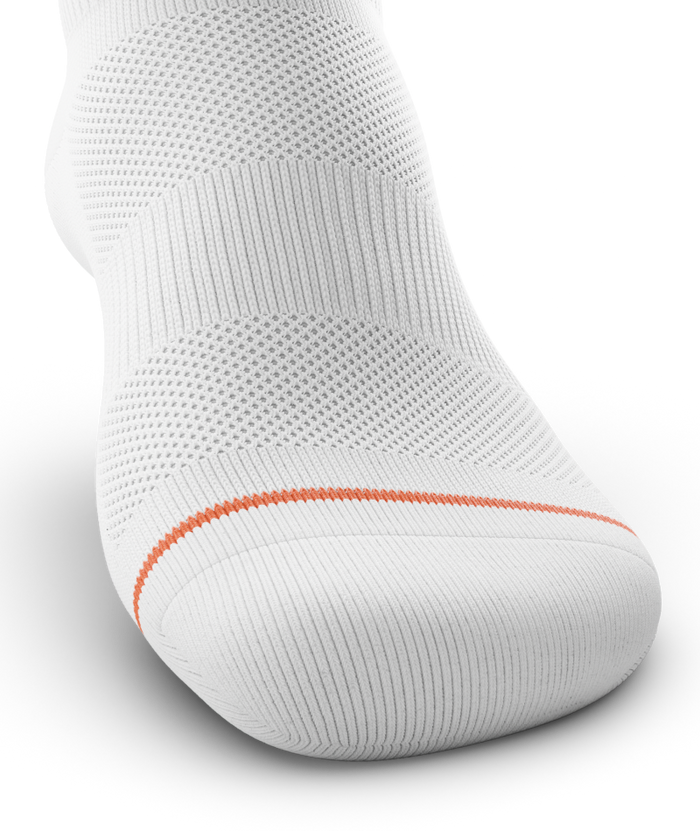 Flagship White Athletic Ankle Socks 6-Pack