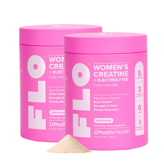 FLO - Women’s Daily Creatine + Electrolytes - 2 Bottle