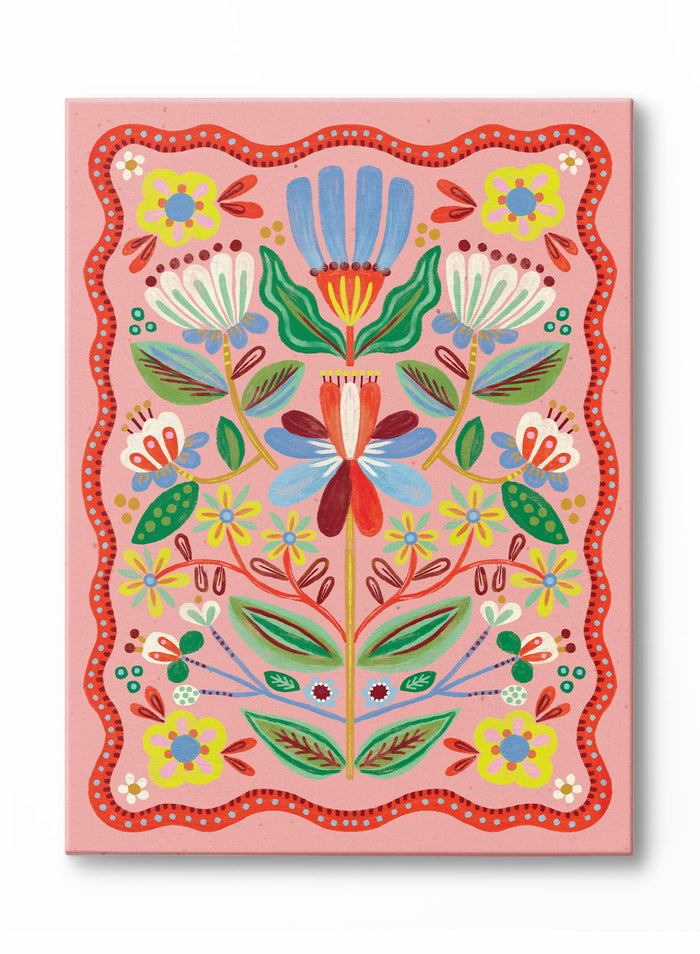 Flower Patch Symmetry, Canvas
