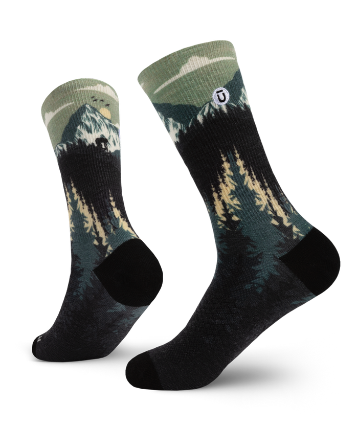 Free Ride Merino Wool Lite Crew Socks