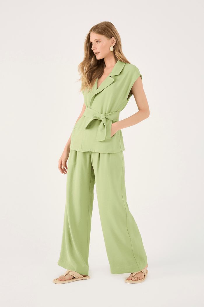 Front-Pleat Wide-Leg Pants_1
