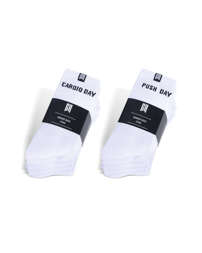 GA 5 PAIR WORKOUT SOCKS PACK