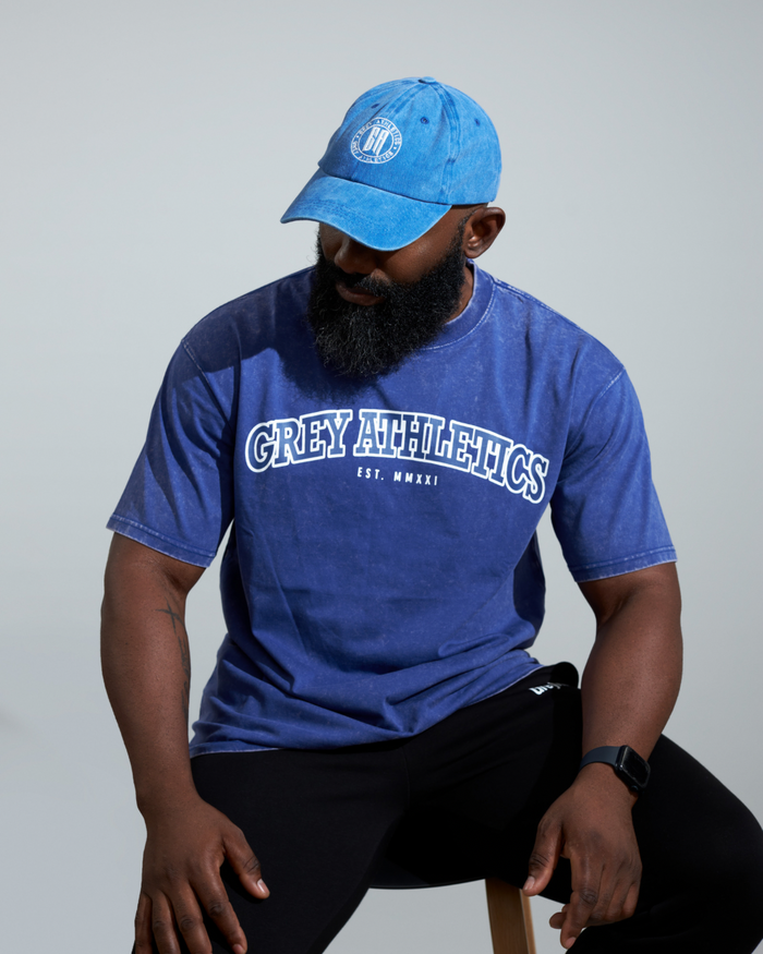 GA COLLEGE ACID WASH TEE