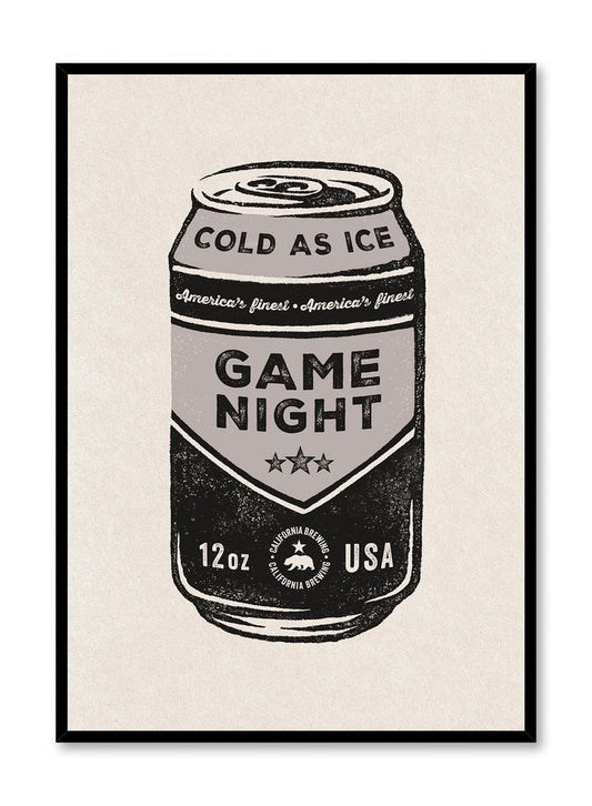 Game Night in Los Angeles, Poster