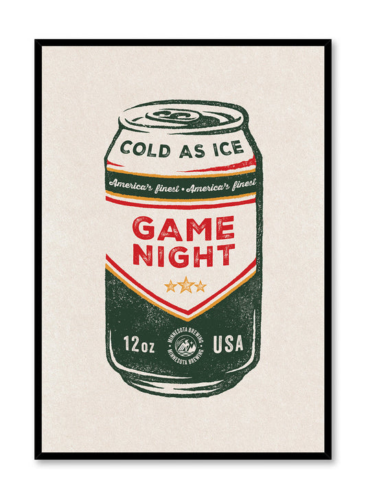 Game Night in Minneapolis, Poster