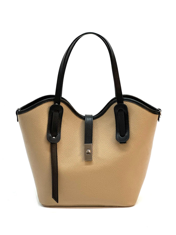 Taupe/Black / One Size