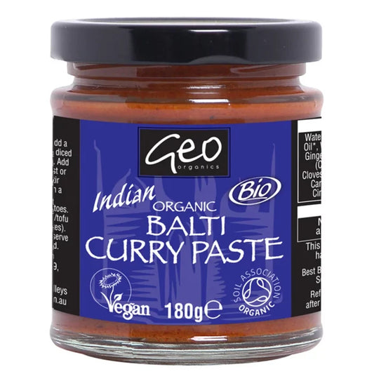 Geo Organics Organic Balti Curry Paste 180g