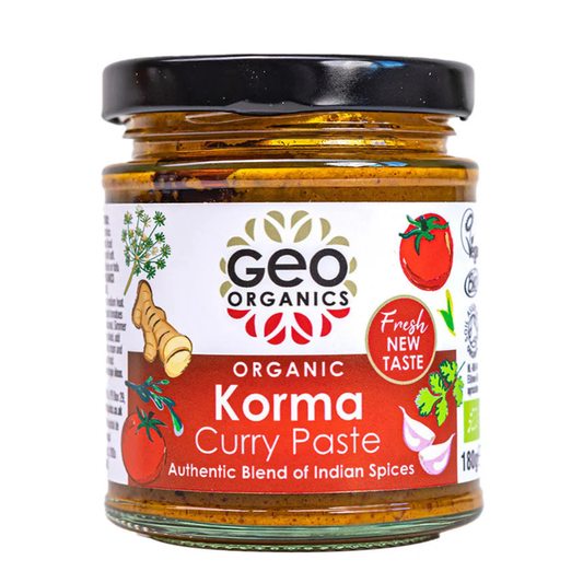 Geo Organics Organic Korma Curry Paste 180g