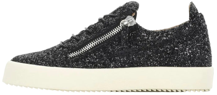 Giuseppe Zanotti Low "Black Glitter"