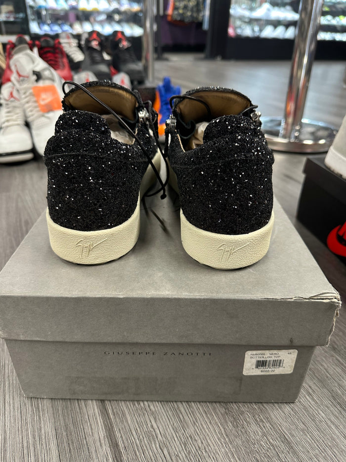 Giuseppe Zanotti Low "Black Glitter"