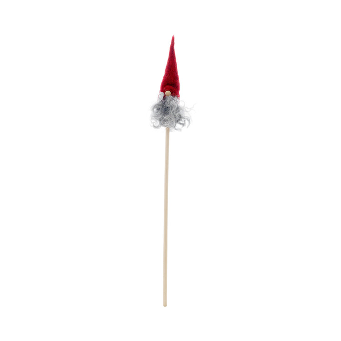 Asas Tomtebod Gnome on a stick red