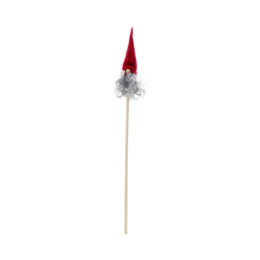 Asas Tomtebod Gnome on a stick red