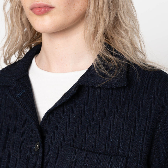 Gracie Jacket - Indigo Sugiaya - Indigo by Naked & Famous Denim