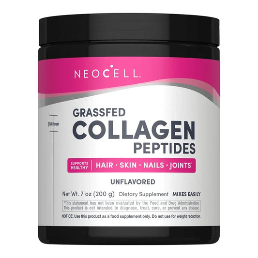 Neocell Grassfed Collagen Peptides container on a white background