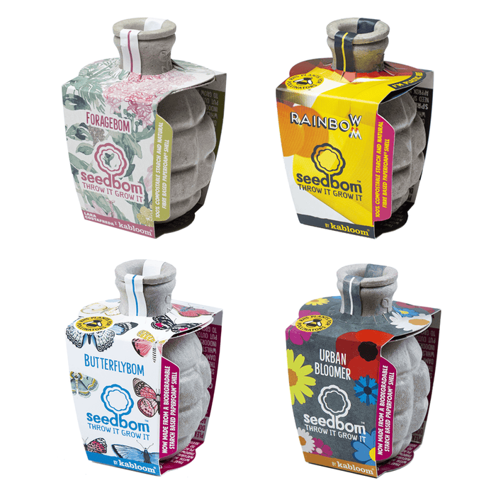 Great British Bloomers Seedbom Gift Box