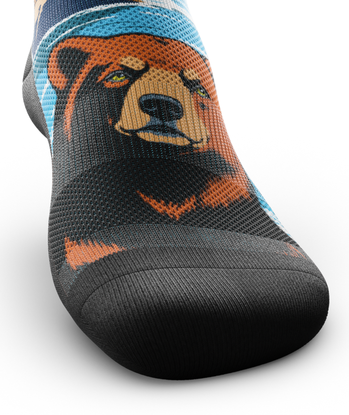 Grizzlies Athletic Crew Socks