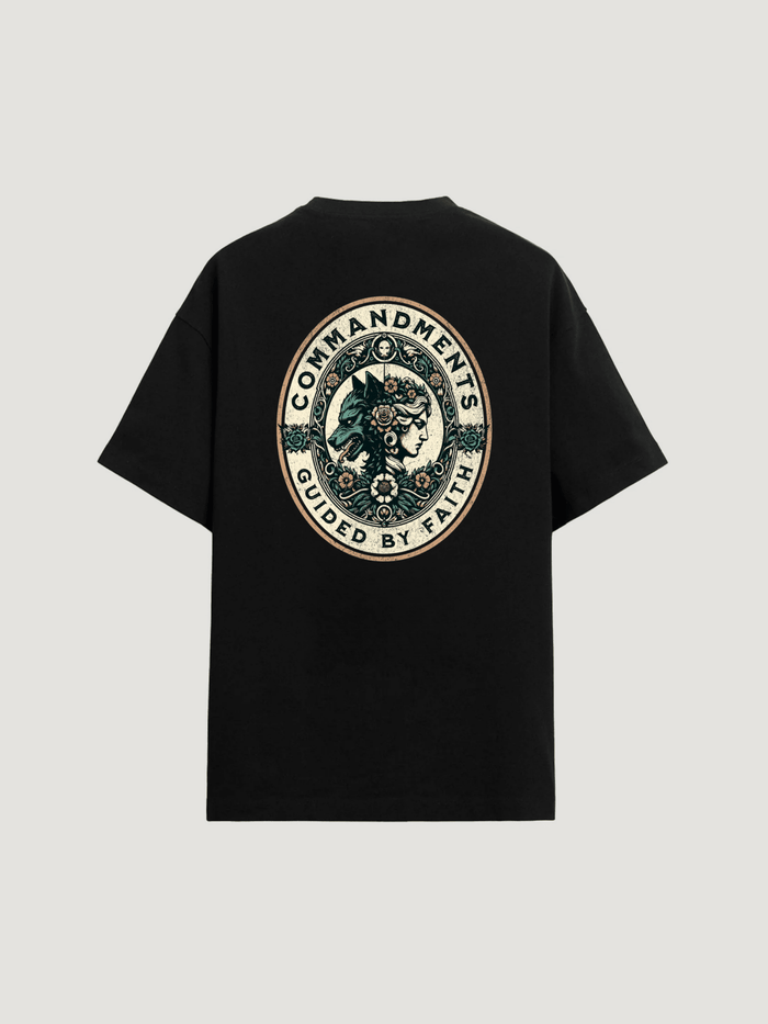 GUIDED BY FAITH T - SHIRT - COMMANDMENTS