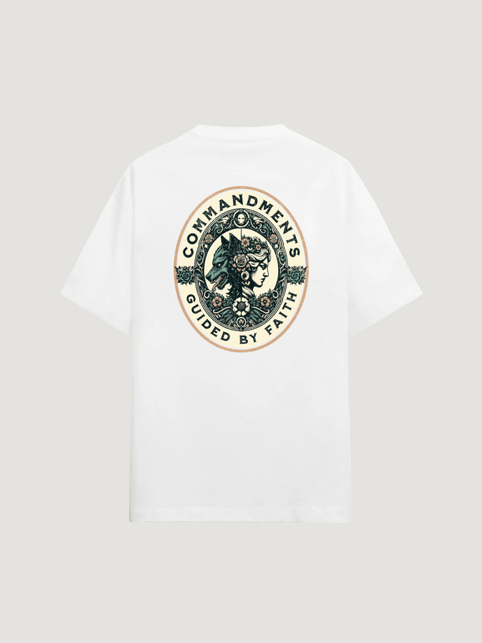 GUIDED BY FAITH T - SHIRT - COMMANDMENTS
