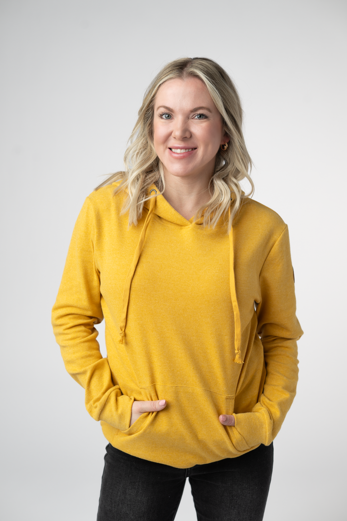Hailey Hoodie - Mustard by Michelle Mae