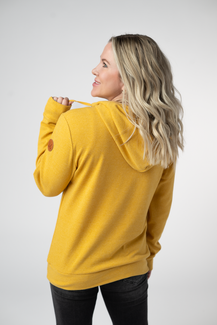 Hailey Hoodie - Mustard by Michelle Mae