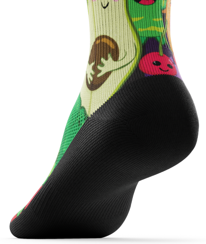 Happy Harvest Athletic Crew Socks