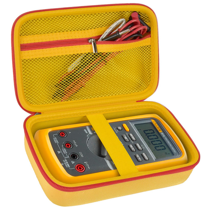 Fluke Digital Multimeter Carrying Case | ALKOO – for 87v / Yellow – protective case product view