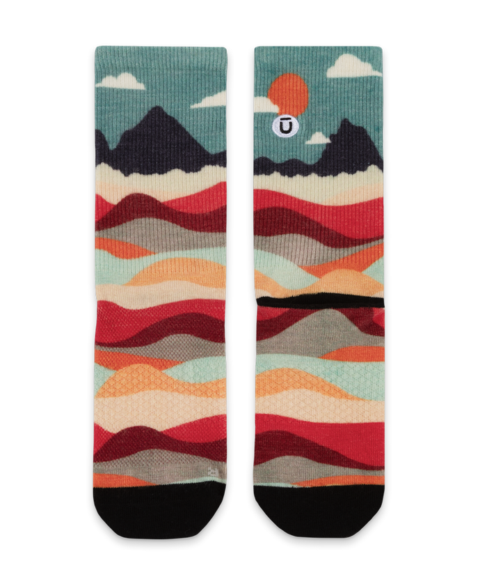 Head In The Clouds Merino Wool Lite Crew Socks