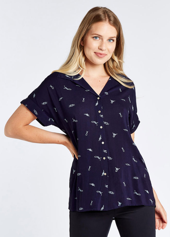 Heron Shirt - Navy