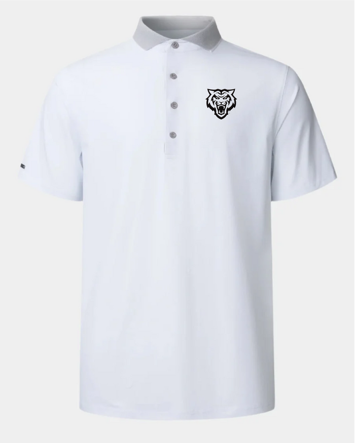 Idaho State Monarch Polo White