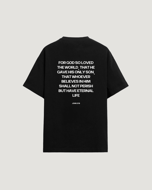 JOHN 3:16 T - SHIRT - COMMANDMENTS