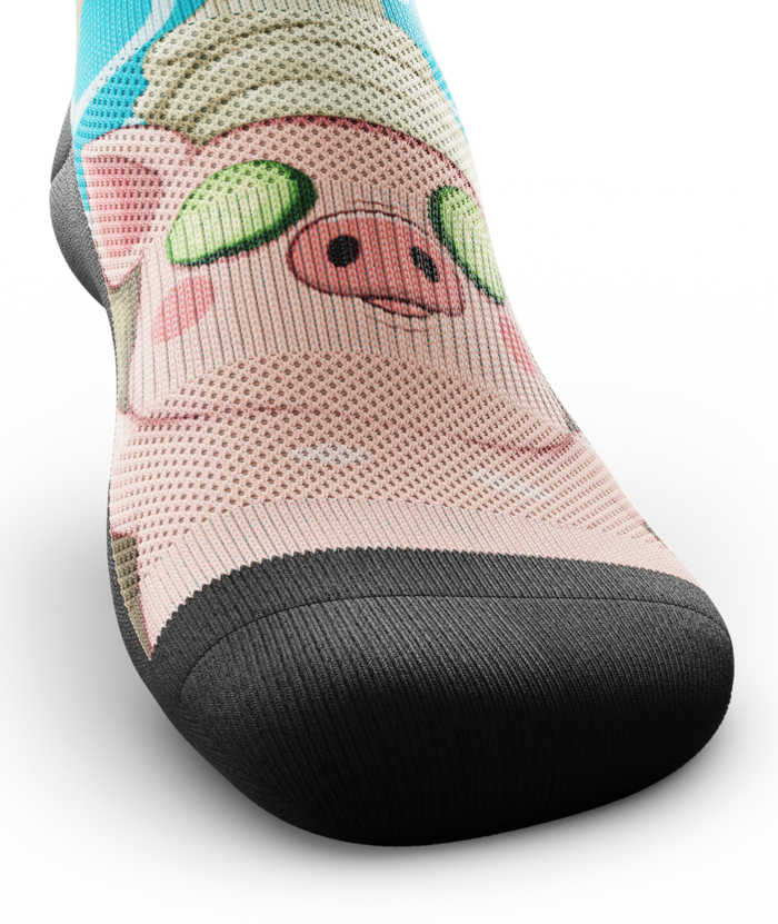 Just Oink It Athletic Crew Socks