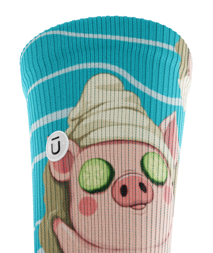Just Oink It Athletic Crew Socks