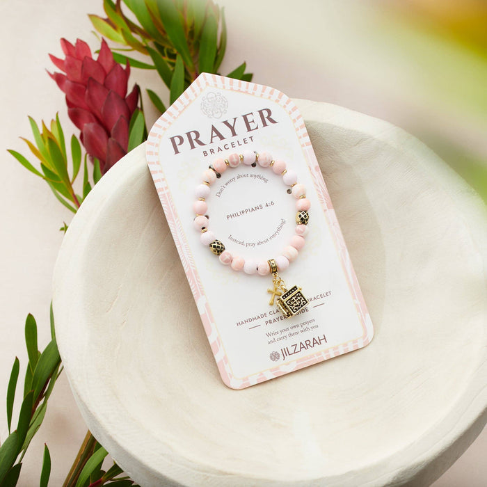 JZ - Rose Prayer Bracelet -