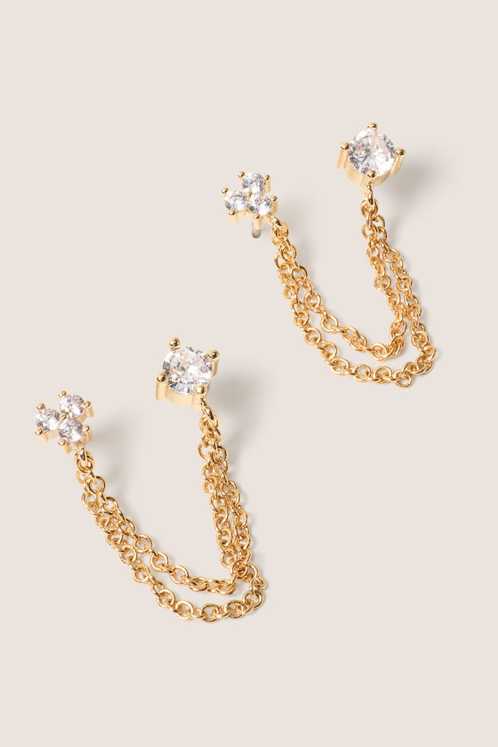 Keely Double Chain Earring