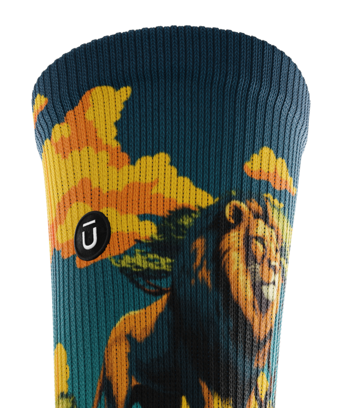 King of the Jungle Athletic Crew Socks