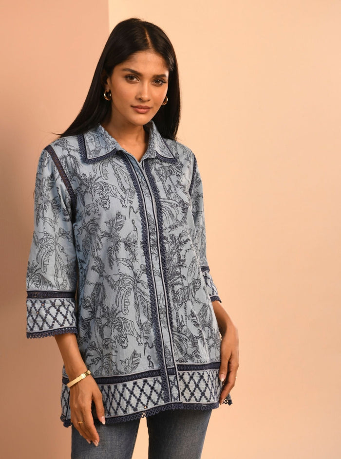 Kira Denim Light Blue Shirt