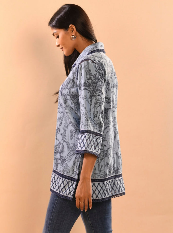 Kira Denim Light Blue Shirt