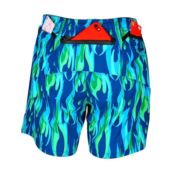 LADIES Fit Trail Shorts | Copper Flame