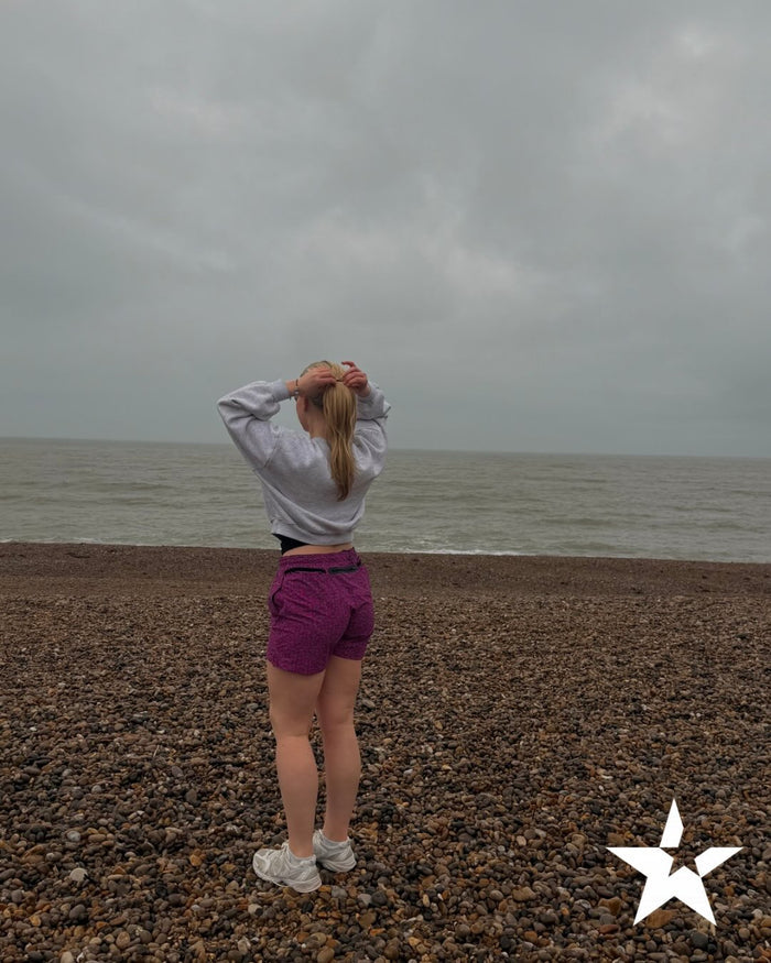 LADIES Fit Trail Shorts | Summer Sky