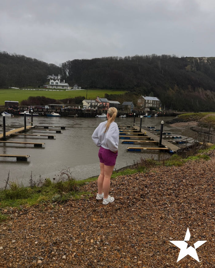 LADIES Fit Trail Shorts | Summer Sky