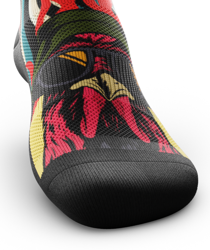 Lava Chicken Athletic Crew Socks