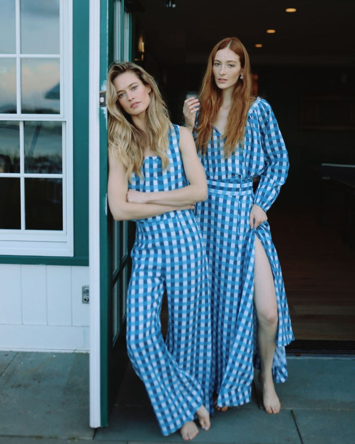 Libby Pant in Cape Gingham