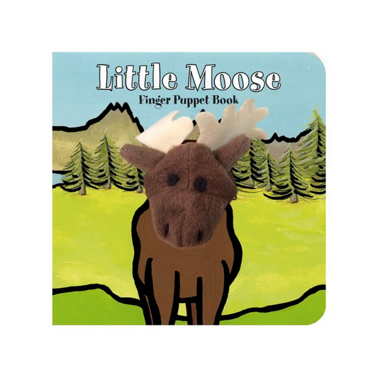 Little Moose Finger Puppet Book