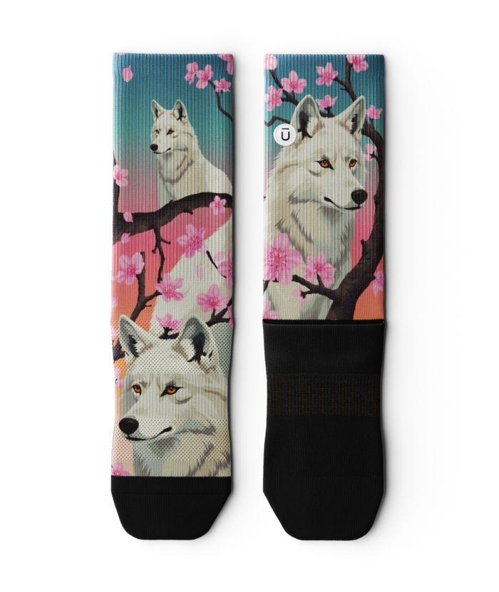 Lobo Crew Athletic Socks