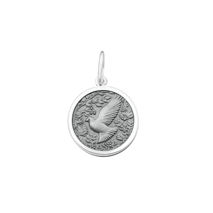 Lola Dove Pendant - Pearl Grey