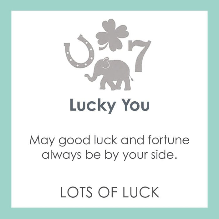Lola Lucky You Pendant - All Gold