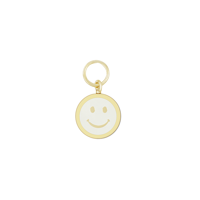 Lola Smiley Center - Alpine White & Gold